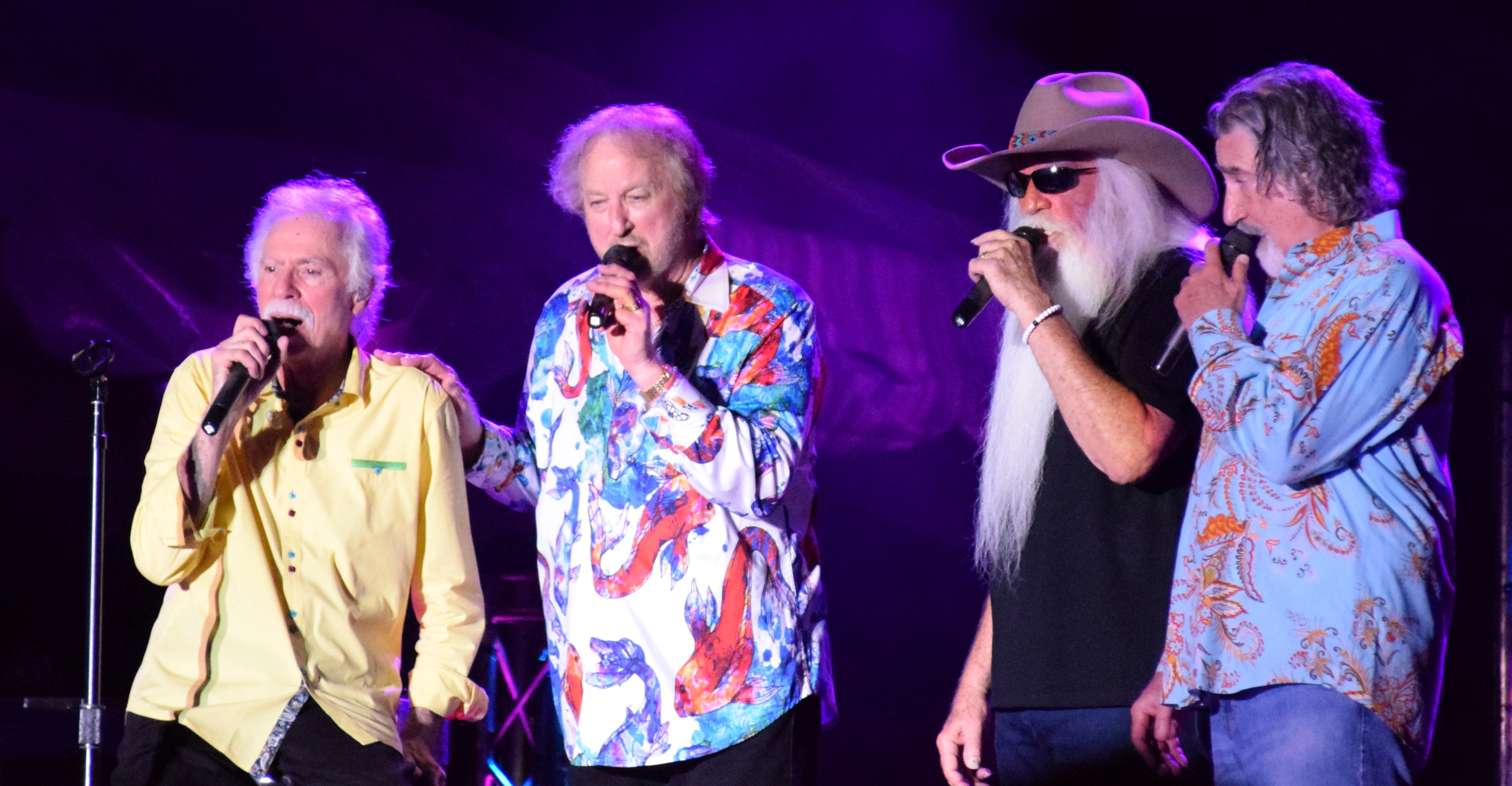 The Oak Ridge Boys live on tour