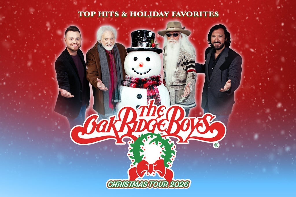 The Oak Ridge Boys 2026 concert poster